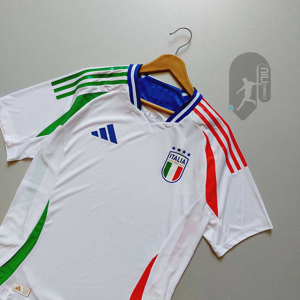 لباس دوم ایتالیا (ورژن پلیر -  قواره جذب - طرح یورو 2024)