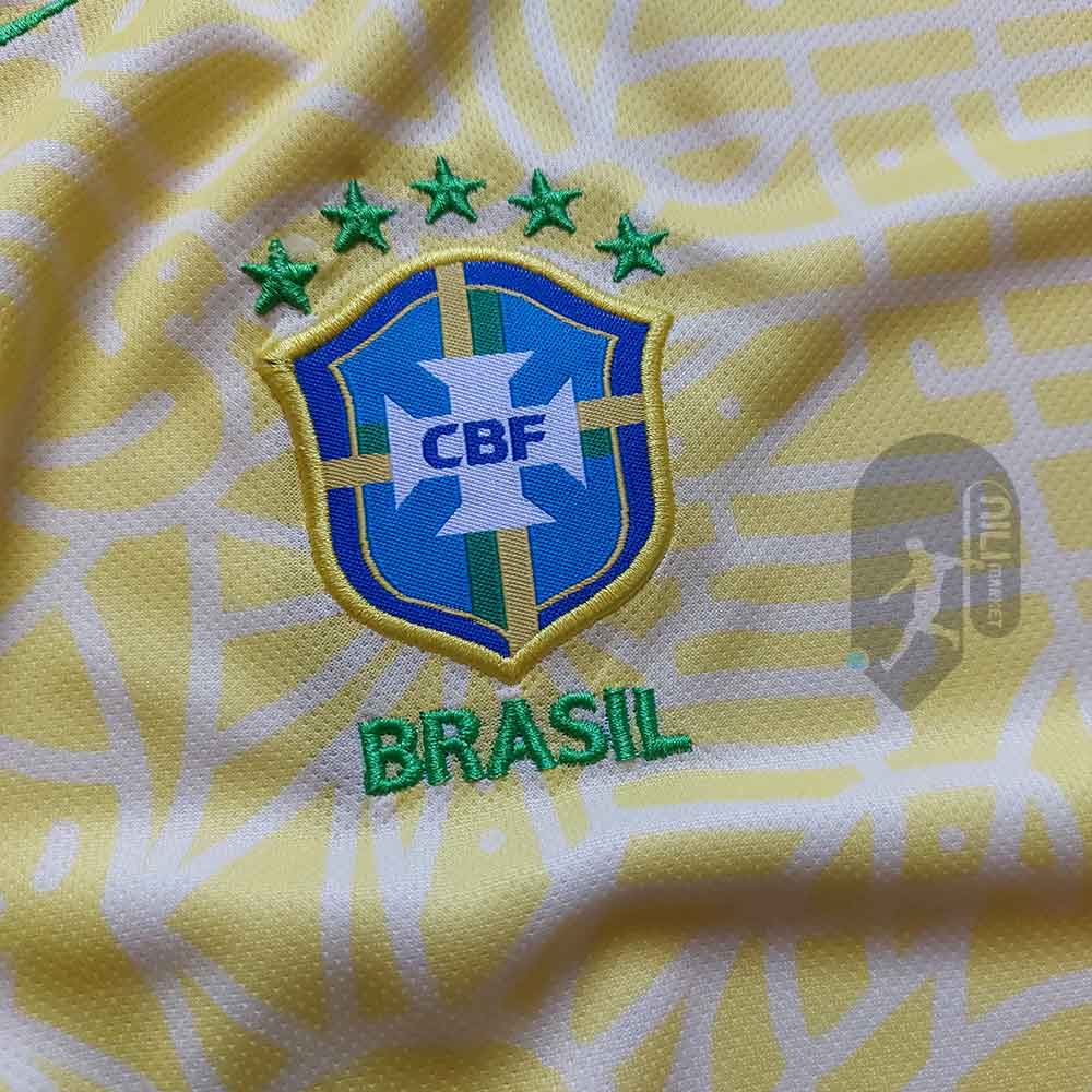 لباس اول برزیل - بچگانه ( ورژن هوادار - سال 2024) به همراه شورت ورزشی