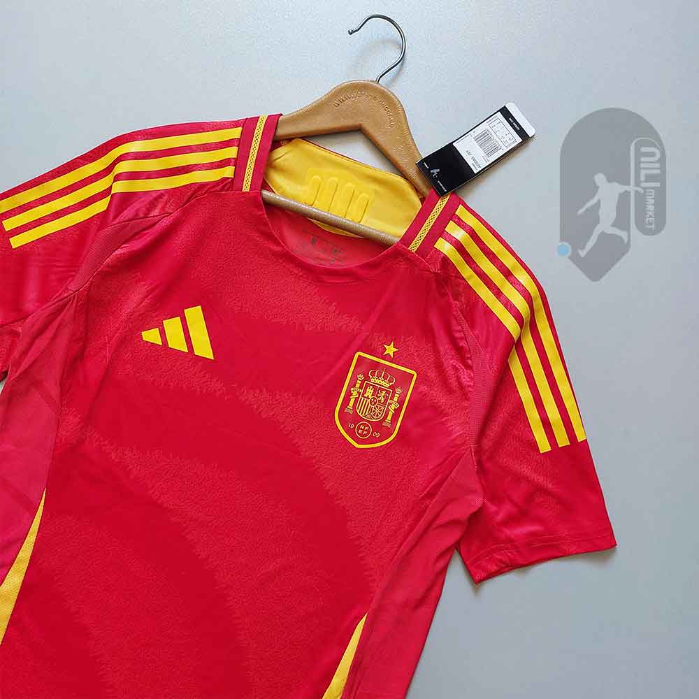 لباس اول اسپانیا (ورژن پلیر - قواره جذب - طرح یورو 2024)